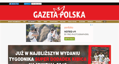 Desktop Screenshot of gazetapolska.pl